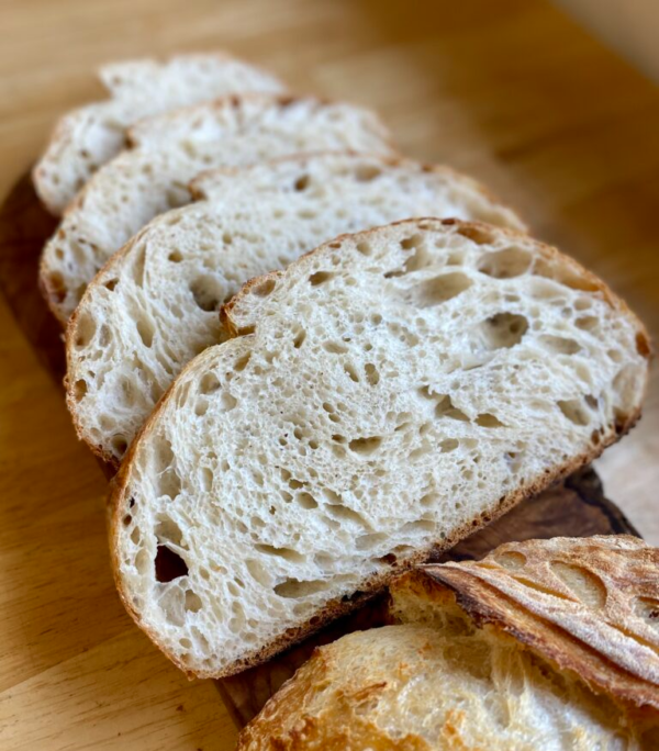 Classic White Sourdough Bread